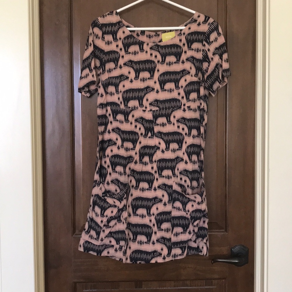 Anthropologie polar bear dress
